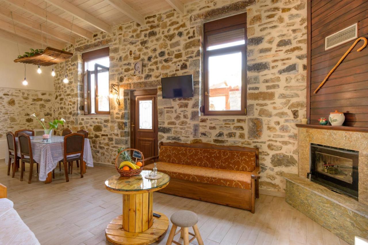 Platipodi Stone House Villa Nikithianos Dış mekan fotoğraf