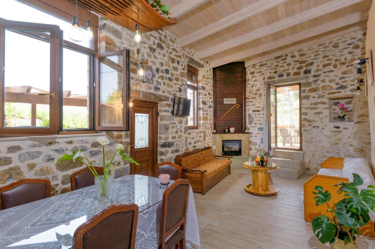 Platipodi Stone House Villa Nikithianos Dış mekan fotoğraf