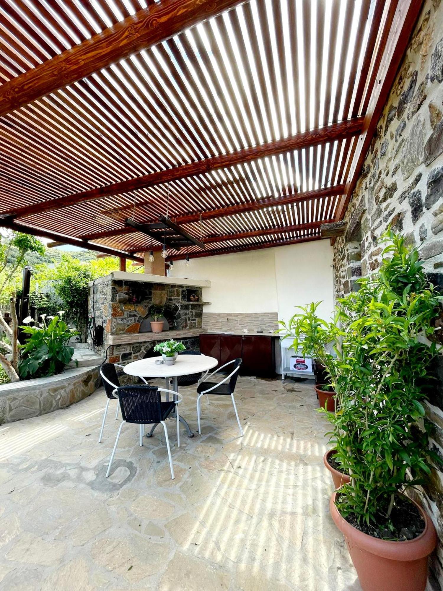 Platipodi Stone House Villa Nikithianos Dış mekan fotoğraf